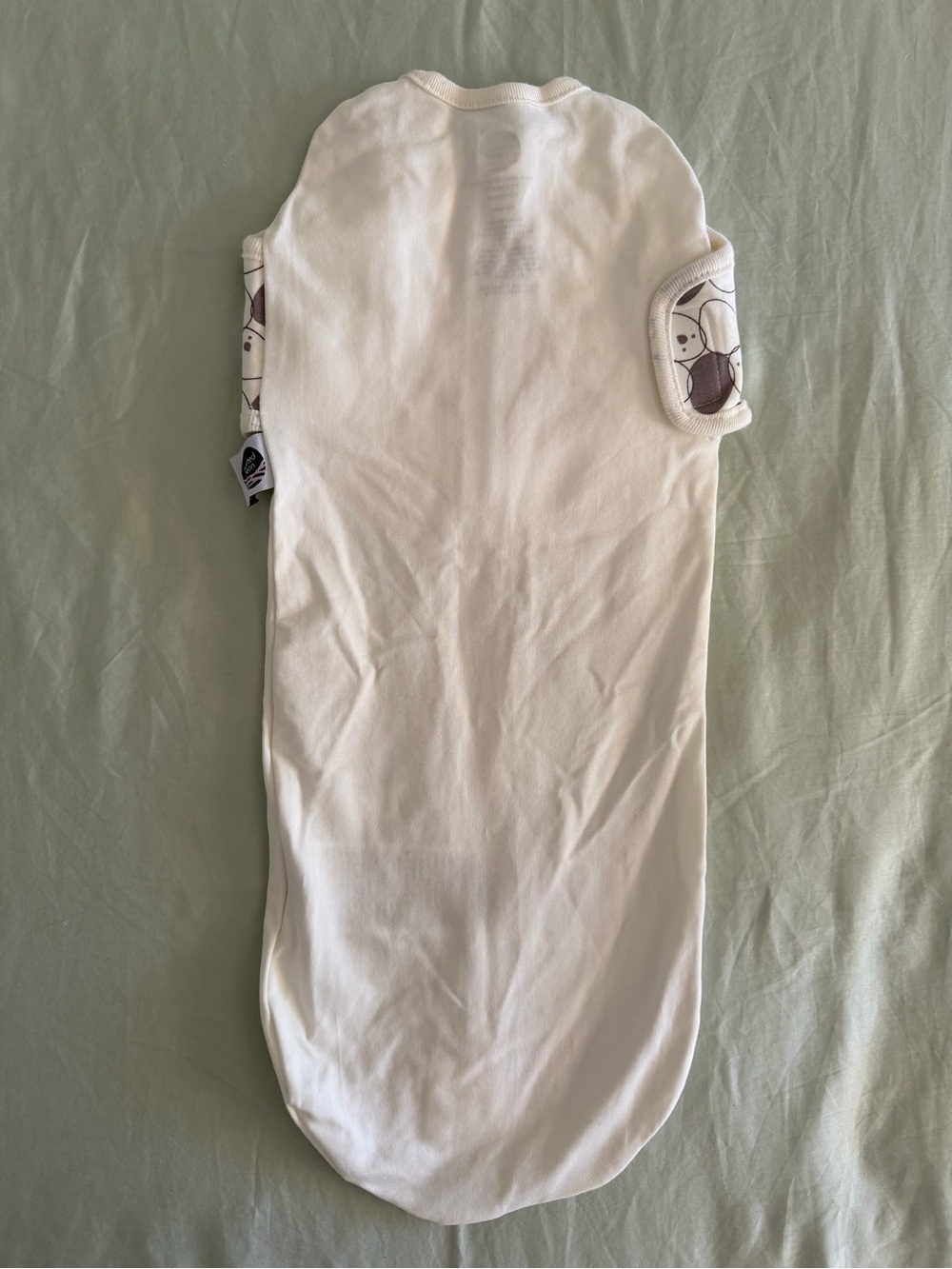 Newborn nested bean swaddle